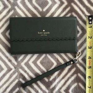 Kate Spade Folio Phone Wallet iPhone 7 Plus Green
